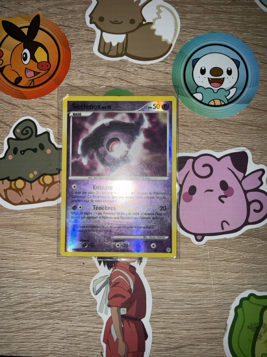 Pokémon Cartes à collectionner: Skelénox reverse NIV.15 FR – D'occasion à St-Maurice par Whatty