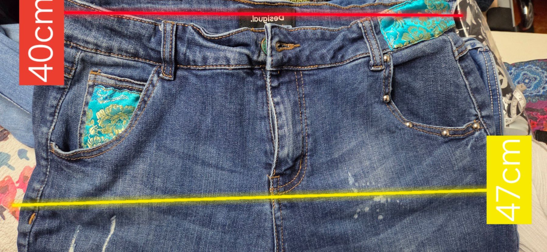 Desigual Jeans: Desigual Jeans Grösse 28 elastisch – Gebraucht aus Subingen von DENDLE20 9
