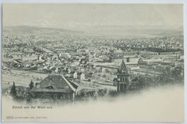 Ansichtskarte Zürich Blick von der Waid wohl um 1915