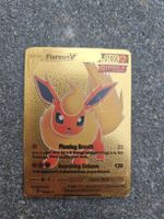 Pokemon Sammelkarte Flareon V Gold