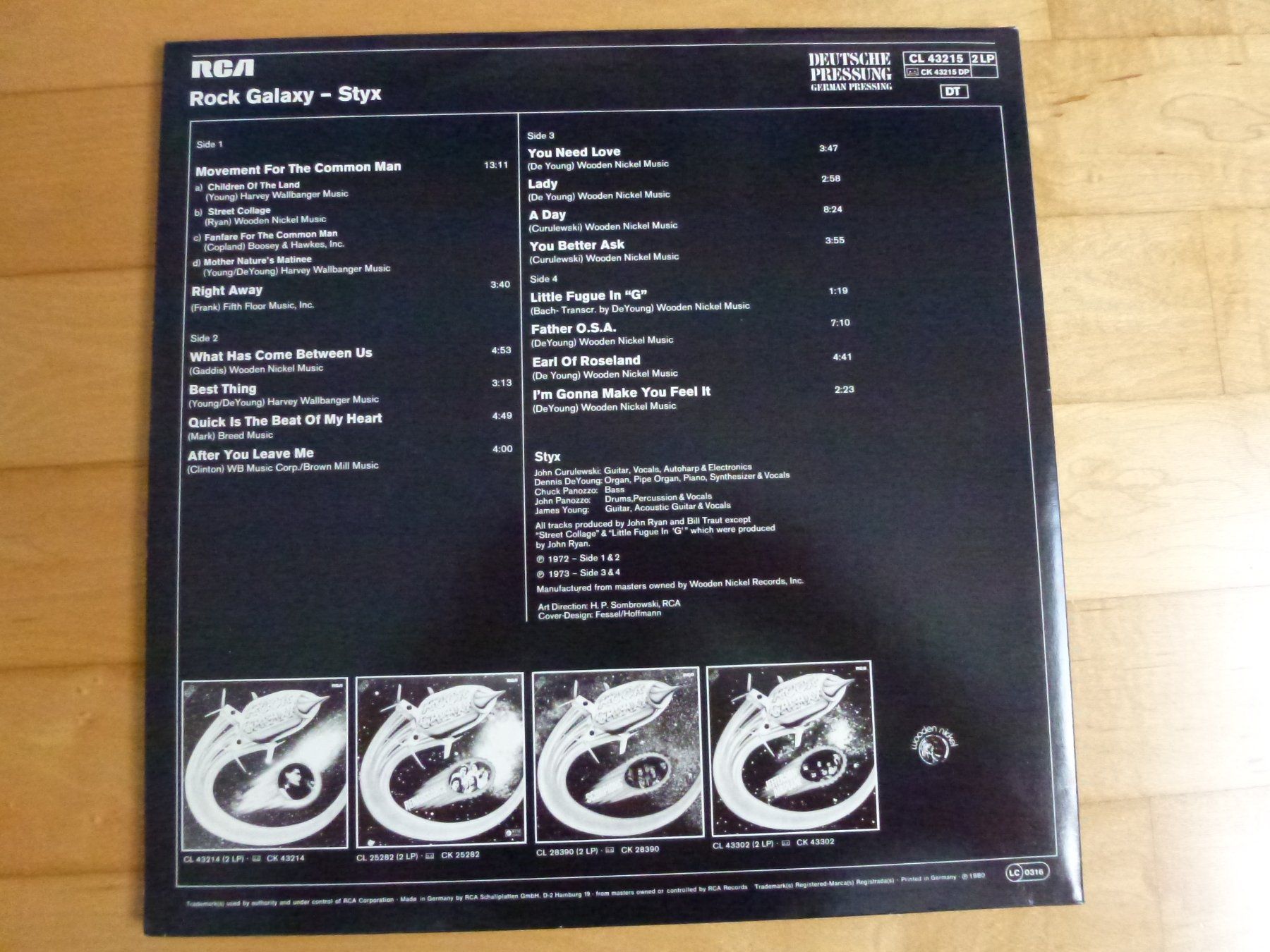 Dischi in vinile: Styx – Rock Galaxy – Usato da Bern venduto da Frebo 1