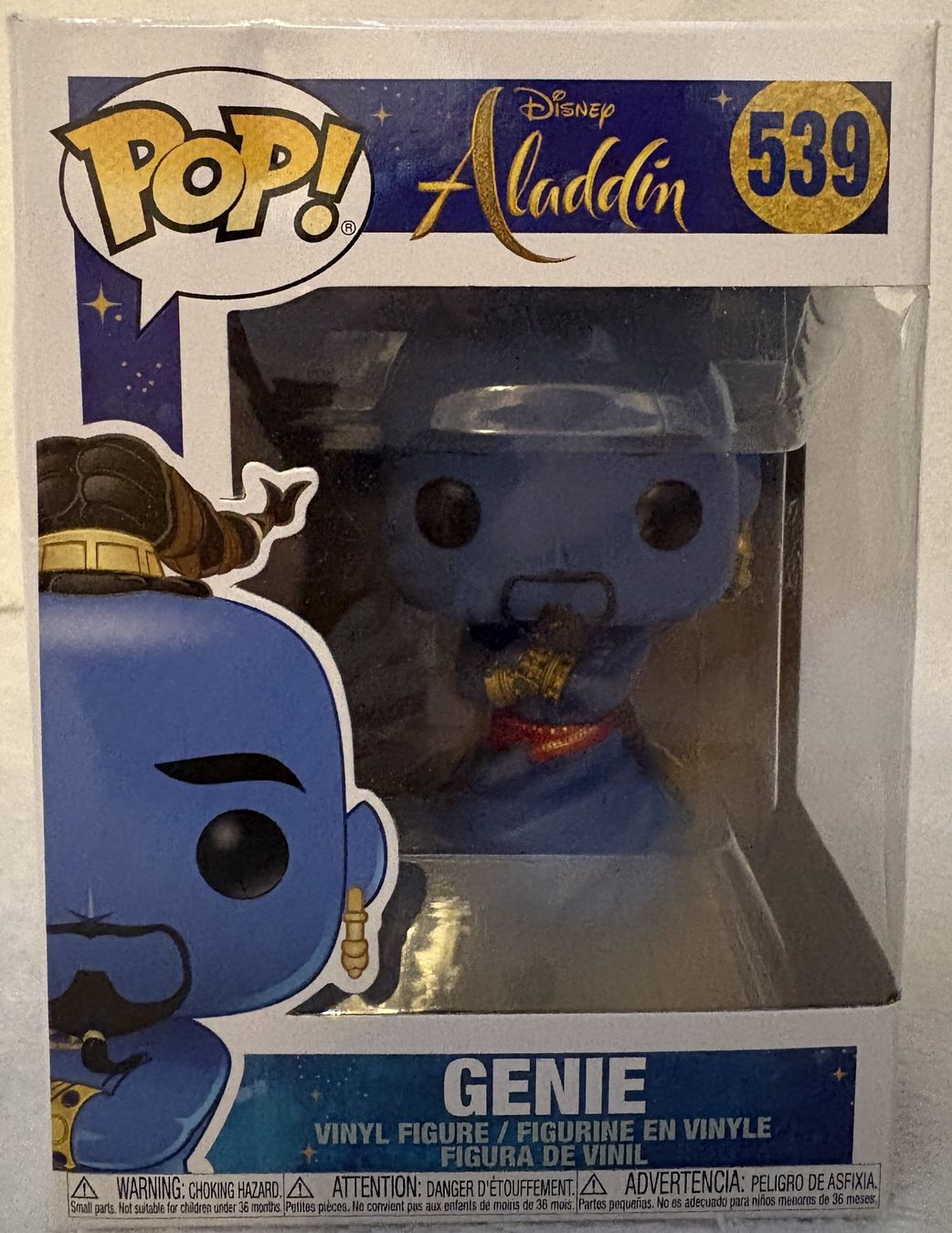 Funko Statuette: Funko Pop - Aladdin - 539 - Genie – Nuovo e nell'imballaggio originale da Meisterschwanden venduto da McSchein