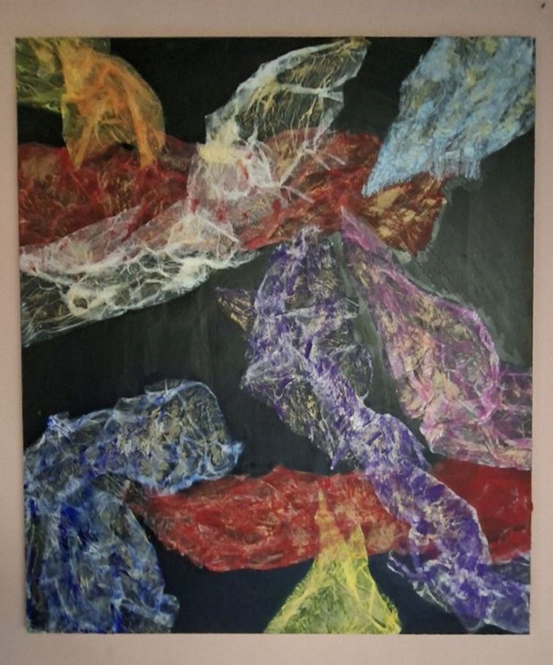 Dipinti: Gemälde " Kosmischer Staub" handmade 60×70 – Nuovo (secondo la descrizione) da Riehen venduto da Steinbock1970