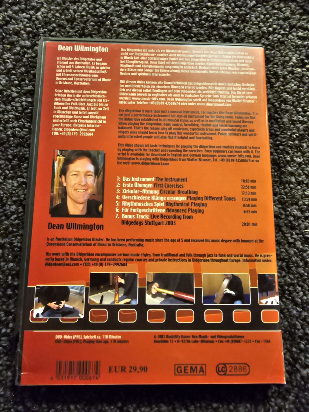 Alle DVDs: Didgeridoo Workshop & Training(21386) – Gebraucht aus Ruswil von jan_bxl5 1