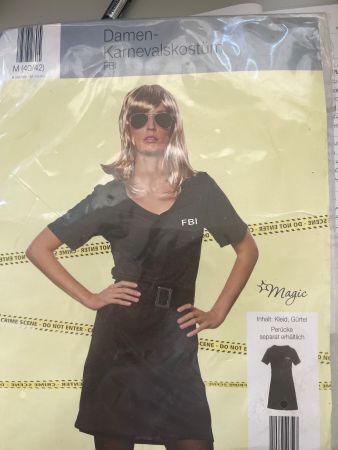 Damen Fbi kostüm Grösse M neu