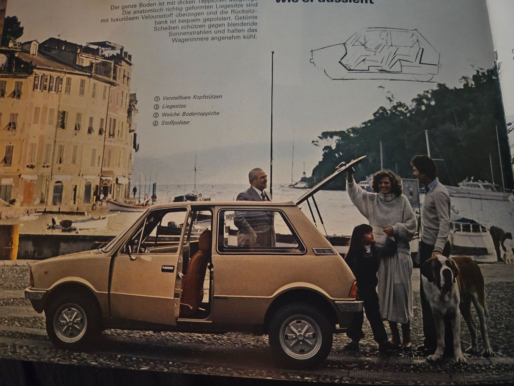 Mini Documenti: Mini Innocenti Bertone 90 SL  120 SL Prospekt 1978 – Usato da Flawil venduto da sr1_f6st 2