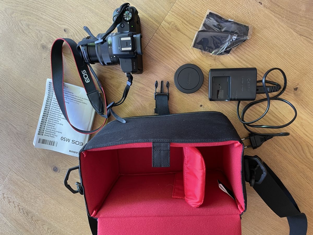 Canon Fotocamera: Canon EOS M50 Kit 15-45mm IS STM + Tasche – Usato da Winterthur venduto da sarah_roder 4