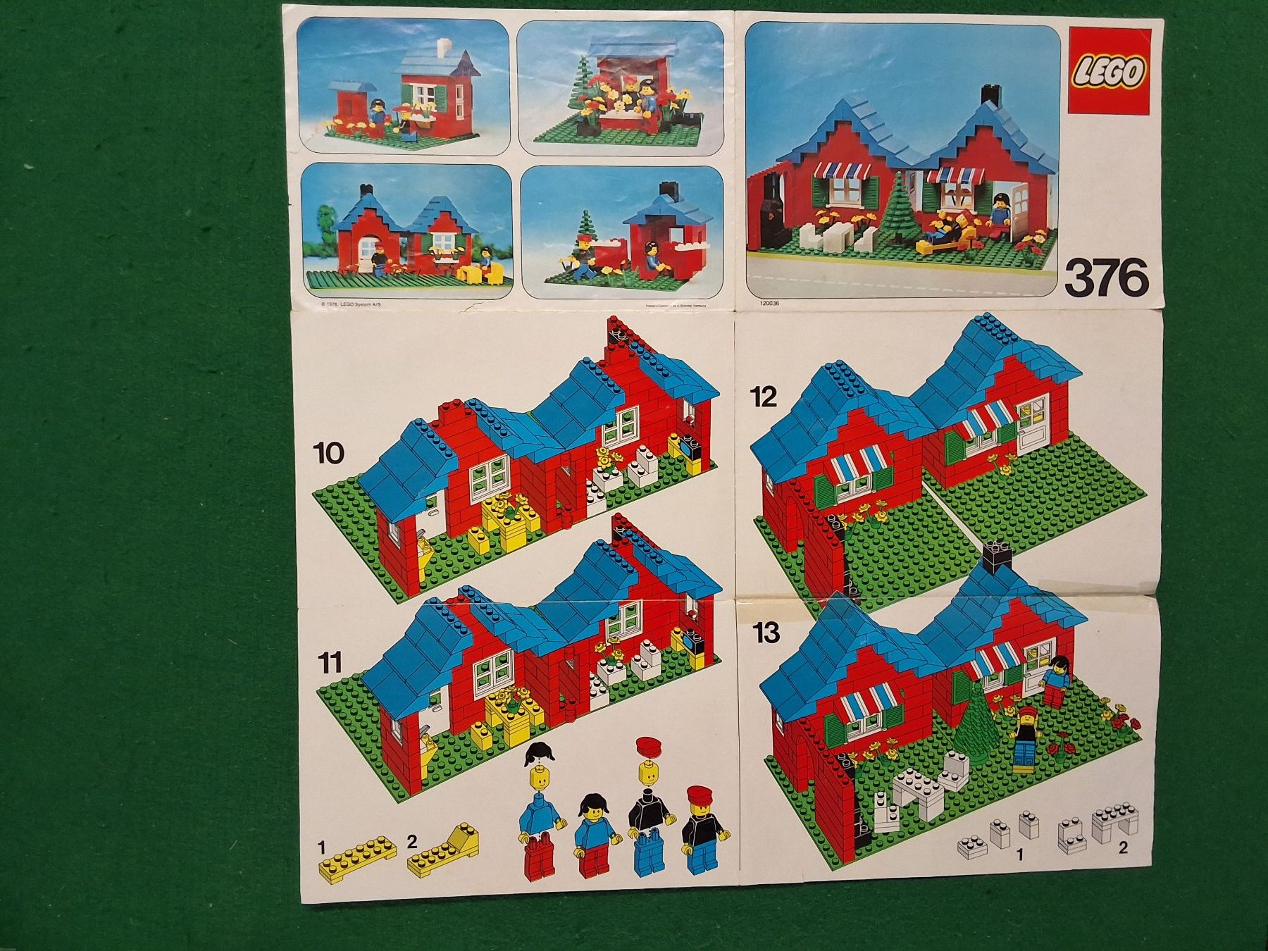 Lego Giocattoli: Lego Town Haus 376 – Usato da Männedorf venduto da Flu73 6
