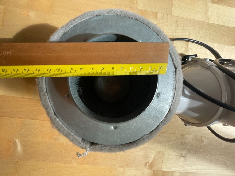 Aktivkohlefilter Lüftungsset Mit Rohrventilator - 420/800 M³/h Für Growbox & Growroom