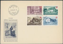 1949 - Pro Patria - Ersttagsbrief FDC ET - italienisch · it