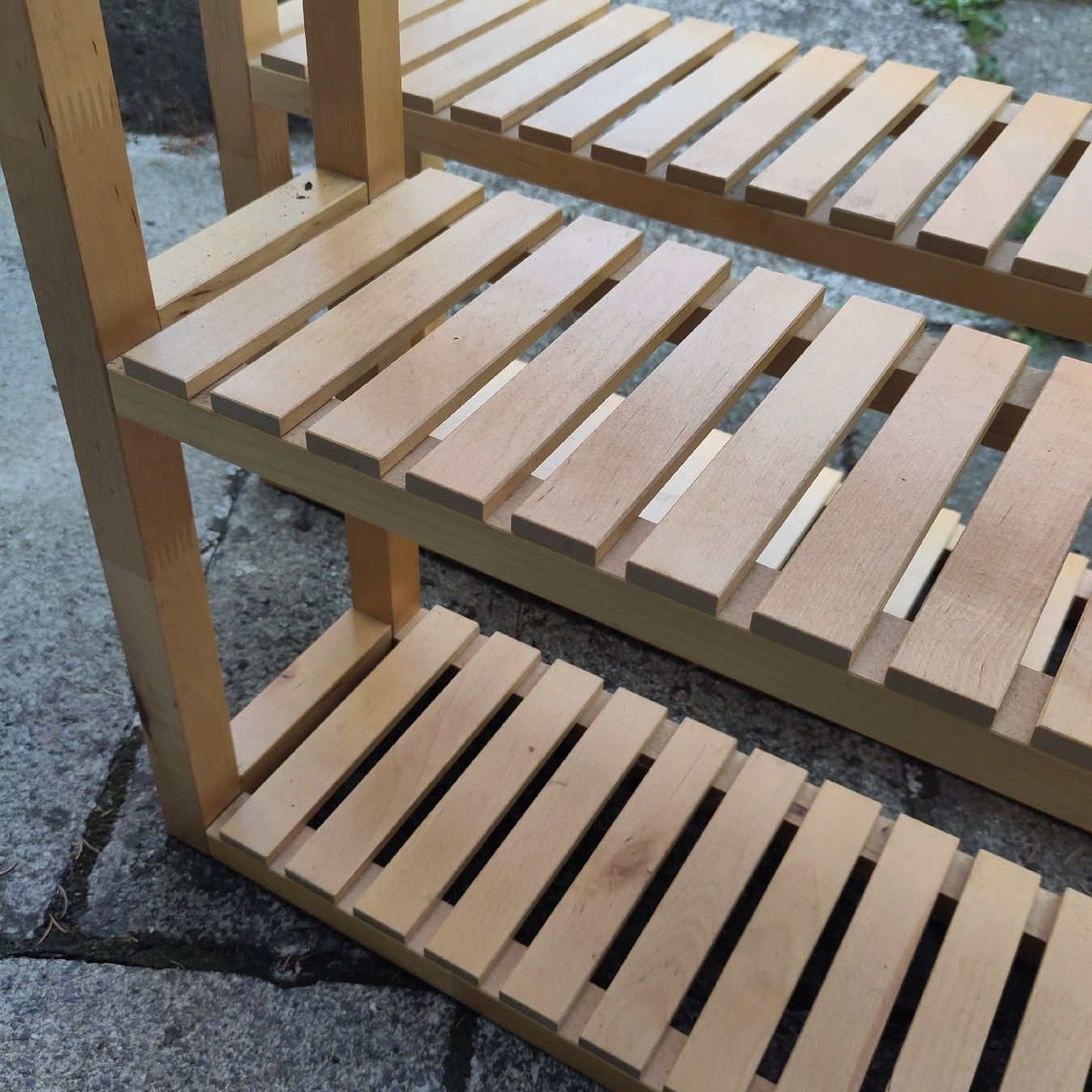 Scaffali: 2 Küchenregale aus Holz  – Nuovo (secondo la descrizione) da Romanshorn venduto da SuperRetro64 1