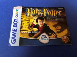 ANLEITUNG FÜR HARRY POTTER UND DIE KAMMER DES SCHRECKENS GBC
