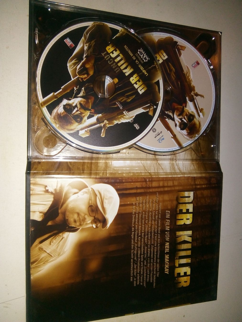 Tutti i DVDs: Der Killer (Uncut)   > De & Eng <    DVD & Blu-Ray  Limited – Usato da St.Galllen venduto da elkaphone 1