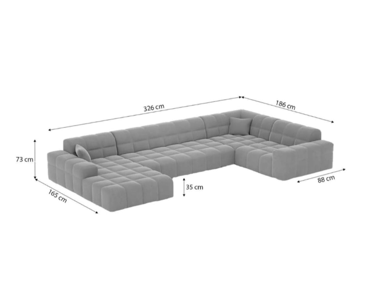 Sofas: wunderschöner Designer Sofa in Beige Samt – Neu (gemäss Beschreibung) aus Luzern von Kanzo82 5
