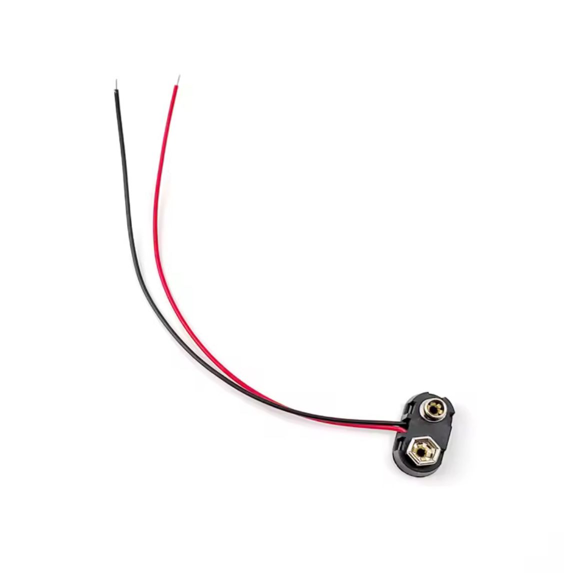 Composants électroniques: 9V Batterie Clip robuster Hard-Shell – Neuf avec emballage d'origine à Luzern par MusikElektronikShop