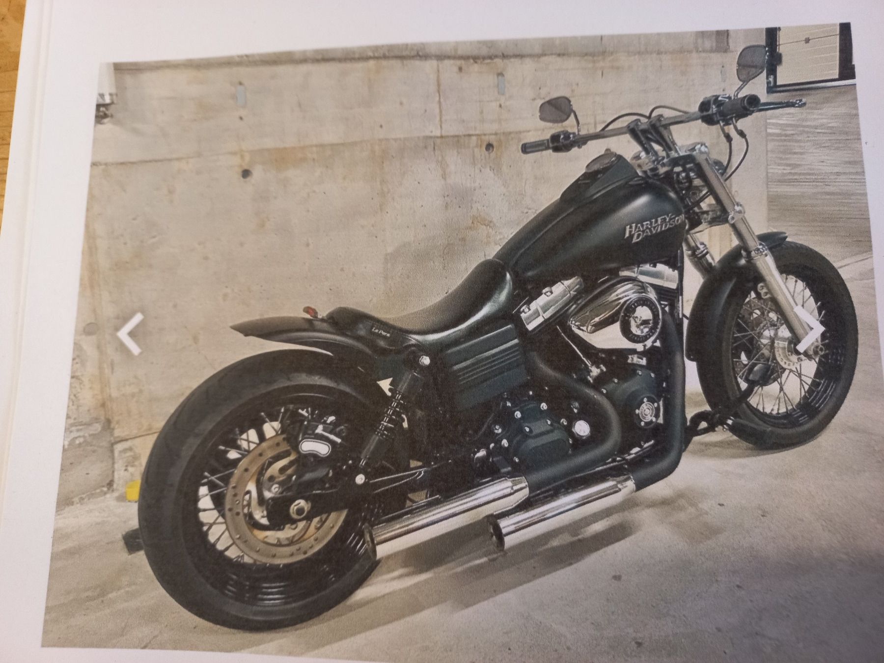 Harley-Davidson Strada: Harley FXDB 1584ccm TOPZUSTAND – Usato da Ammerswil AG venduto da savinir