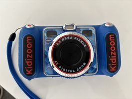 VTech Kidizoom Duo DX Kamera blau mit 64GB Speicherkarte