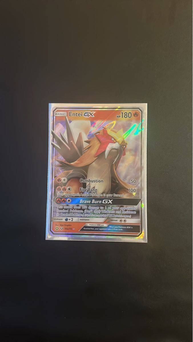 Pokémon Carte collezionabili: Entei GX #10 Pokemon Shining Legends – Usato da Jona venduto da ada_jsq8
