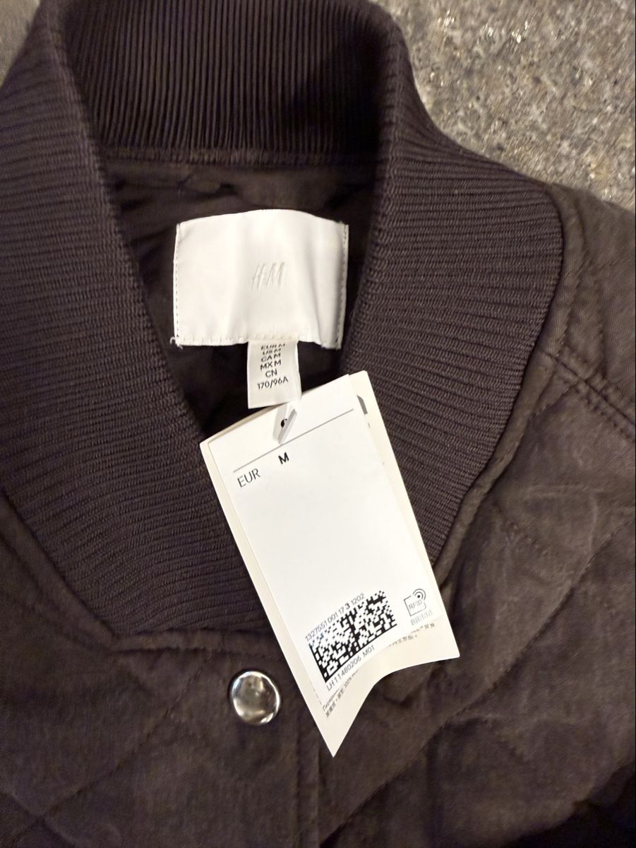 H&M Giacche: Bomberjacke dunkelbraun – Nuovo e nell'imballaggio originale da Zürich venduto da Soschi-25 1