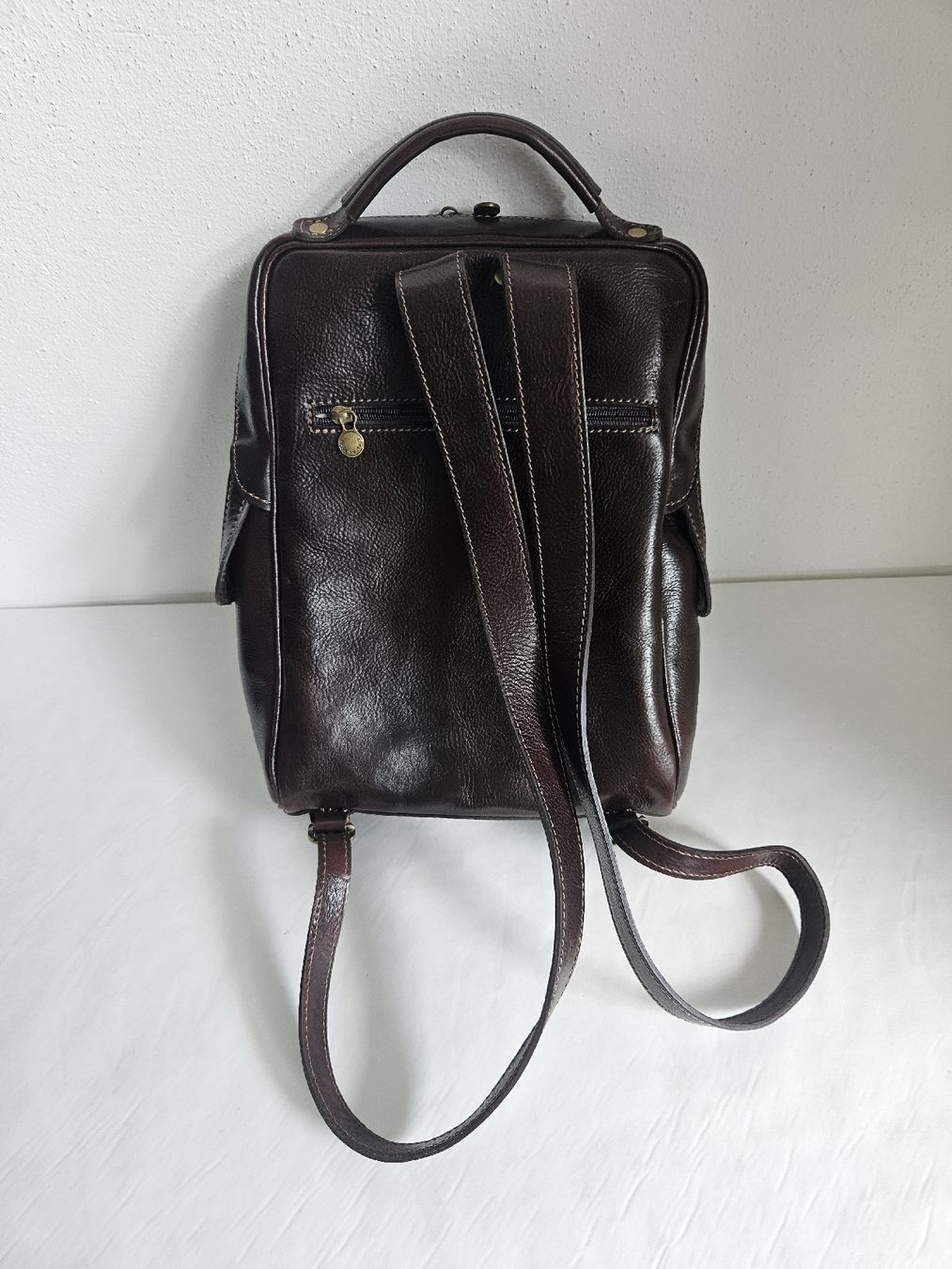 Zaini: Vintage Lederrucksack – Nuovo (secondo la descrizione) da Schaffhausen venduto da Alforall 4