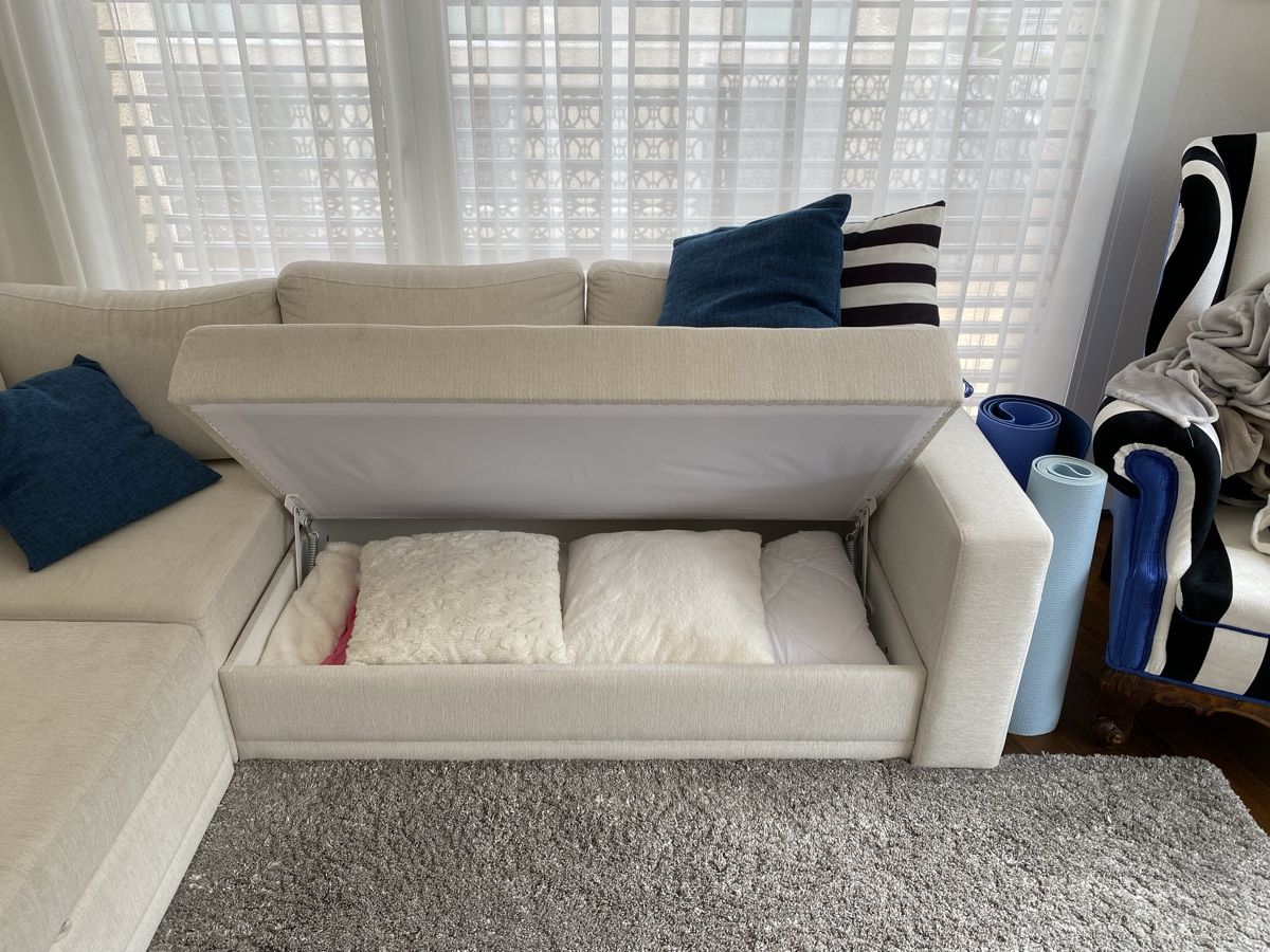 Divani: Geräumiges Ecksofa mit Bettfunktion & Stauraum 🛋️ – Usato da Chur venduto da Anditore 2