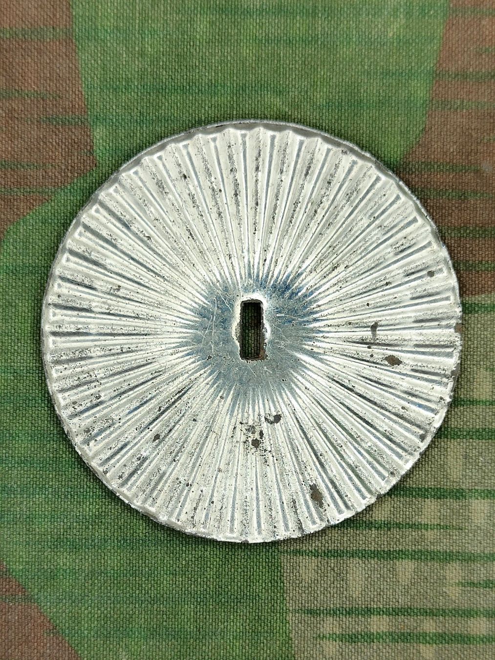 Schweizer Armee Placchette & Badge:  Kokarde zu Tschako Ord. 1852 Luzern – Usato da Bauma venduto da SwissMilitaria 1