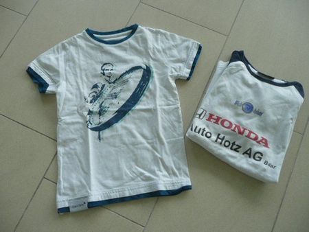 Roger Federer Shirt / Credit Suisse / SKA in Gr. 128
