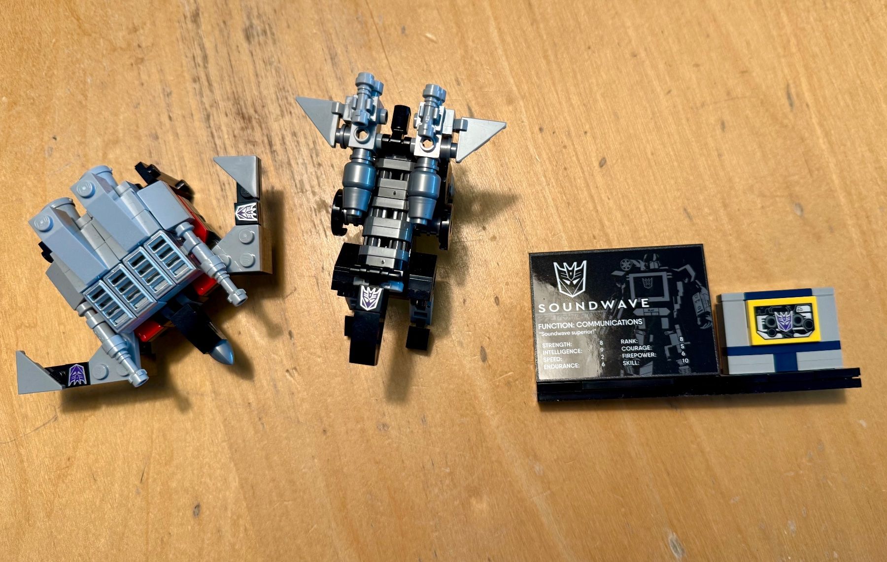 Lego Kit di costruzioni: Lego Transformers Soundwave & Optimus Prime – Usato da Zug venduto da Rasp07 5