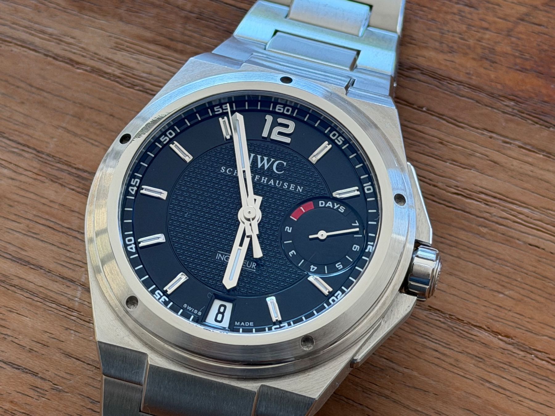 IWC Orologi: IWC Big Ingenieur Stahl 45.5mm fullset – Usato da Aarau venduto da trader1000