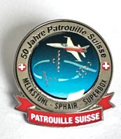 Pin Schweizer Armee Patrouille Suisse Melkstuhl