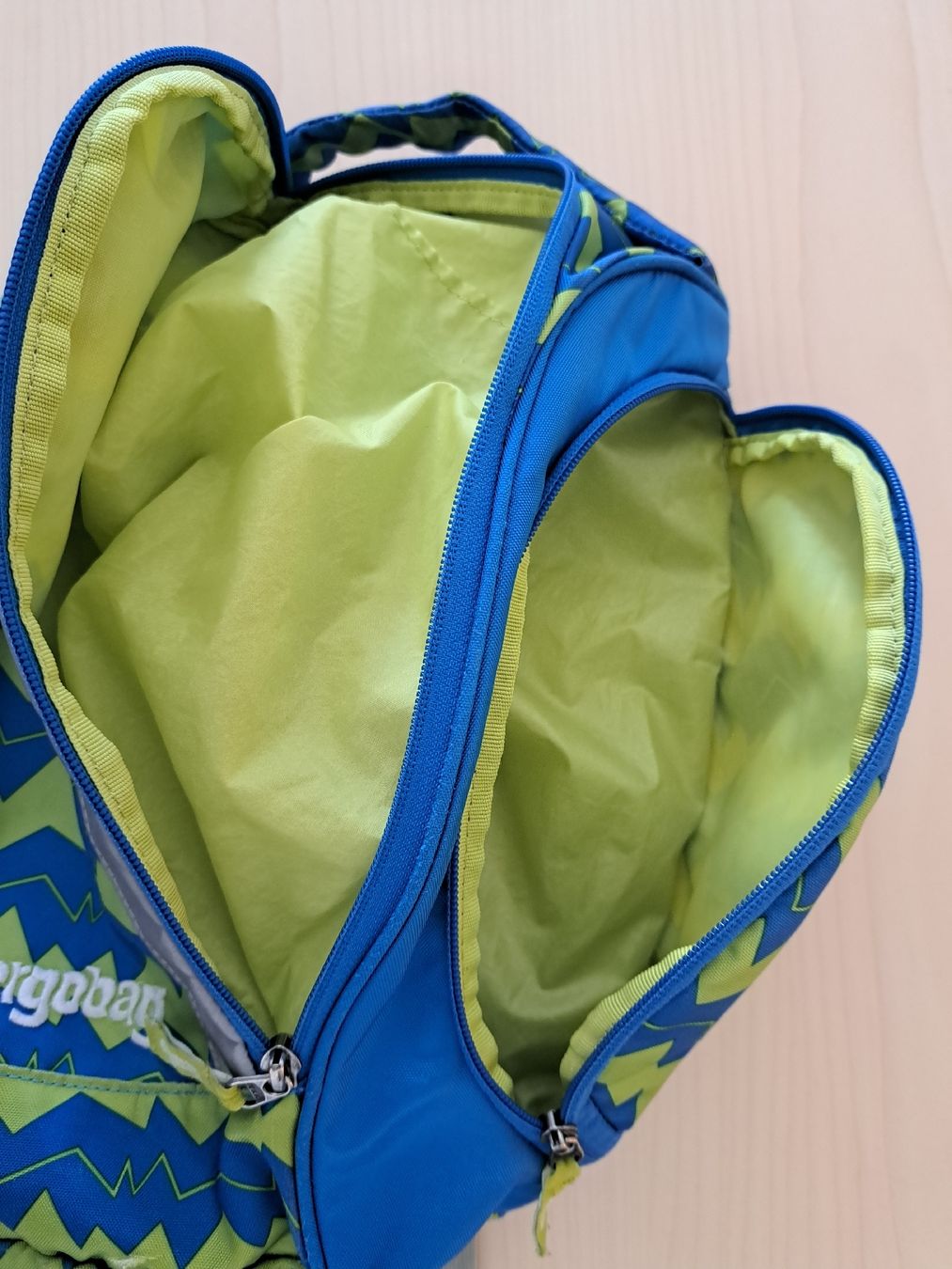 Ergobag Borse & Zaini: Ergobag Rucksack Kinder grün blau Klettie – Usato da bazenheid venduto da salerno007 5