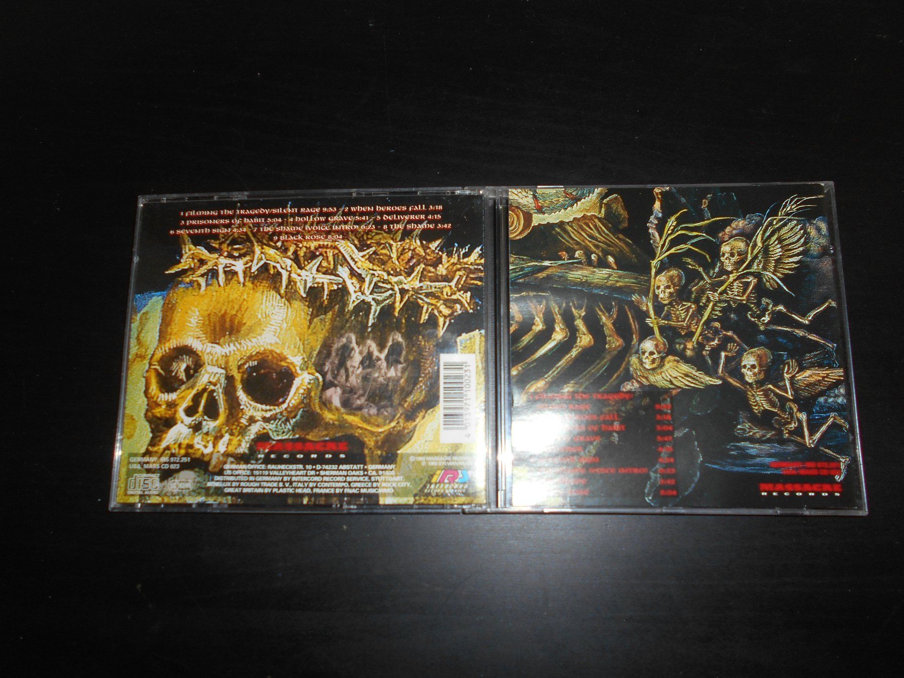 CD: Attika – When Heroes Fall / 1993 – Usato da Aarberg venduto da witchhunter01 1