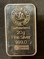 20g 999er Silber Barre Argor SAA