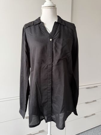 Schwarze Bluse von Street One in Gr. 34