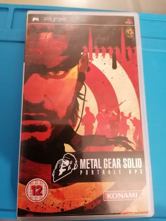 Metal Gear Solid Portable Ops - PSP - PAL FR - Bon État (Loose)