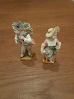 Antike Sitzendorfer oder Meissen Porzellanfiguren
