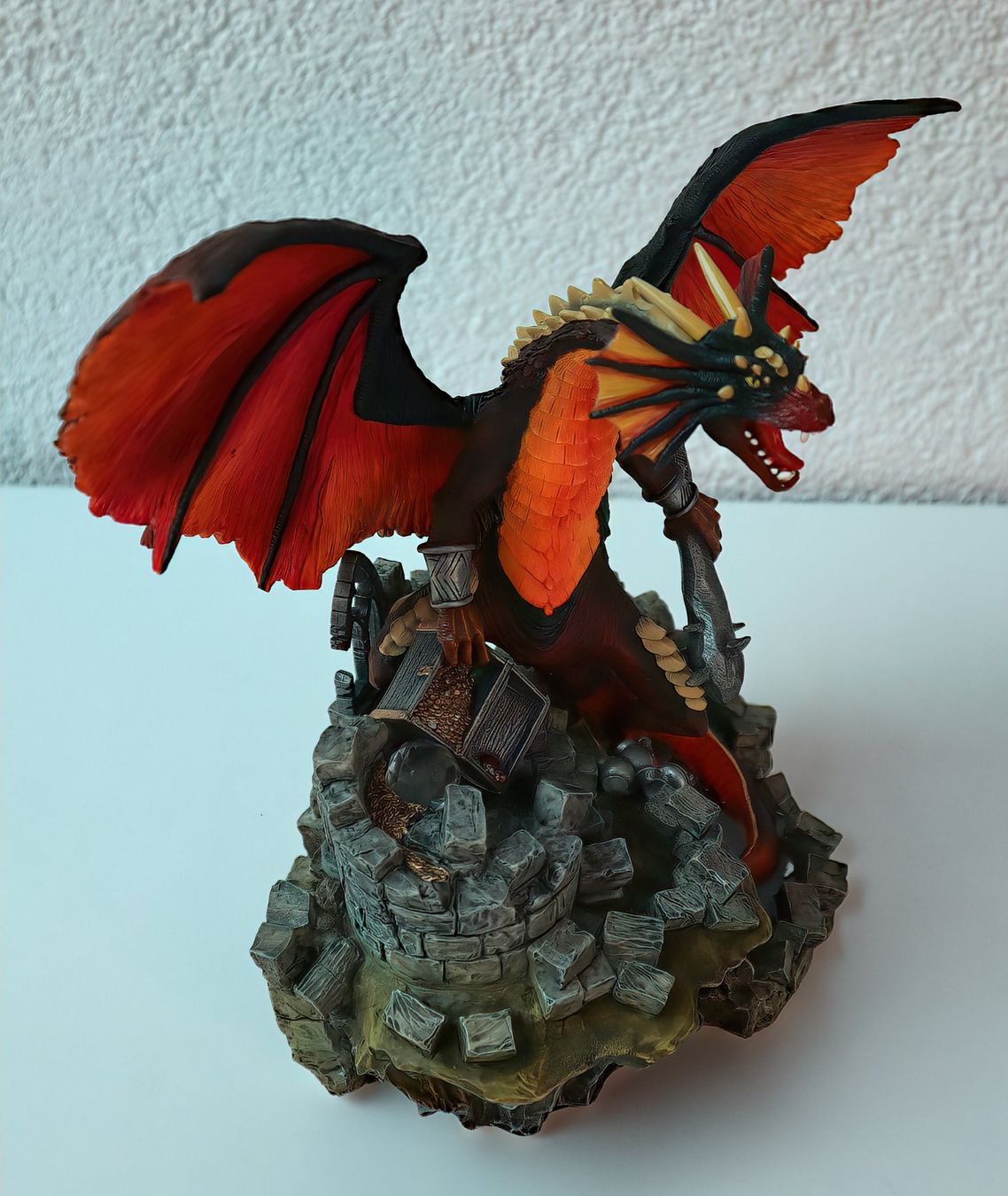 Statuette: FANTASY WORLD® "Drache - Aerarium The Treasury" – Nuovo (secondo la descrizione) da Rotkreuz venduto da Radus24 2