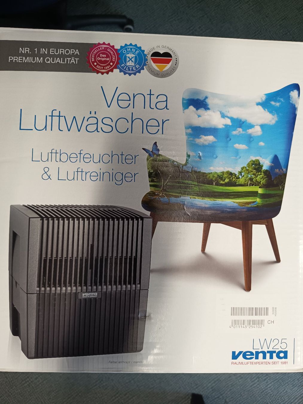 Venta Umidificatori d'aria: Luftbefeuchter Venta LW25 (NEUWERTIG) – Nuovo e nell'imballaggio originale da Rheinfelden venduto da s-KONNEKT 1