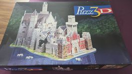 Puzz3D, 3D Puzzle Schloss, 1000 Teile