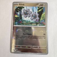 Pokémon BLK - Klink - 61 / 86 PokeBall - ENG
