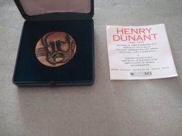 Medaille - Henry Dunant Jubiläumsmedaille - Bronze - OVP