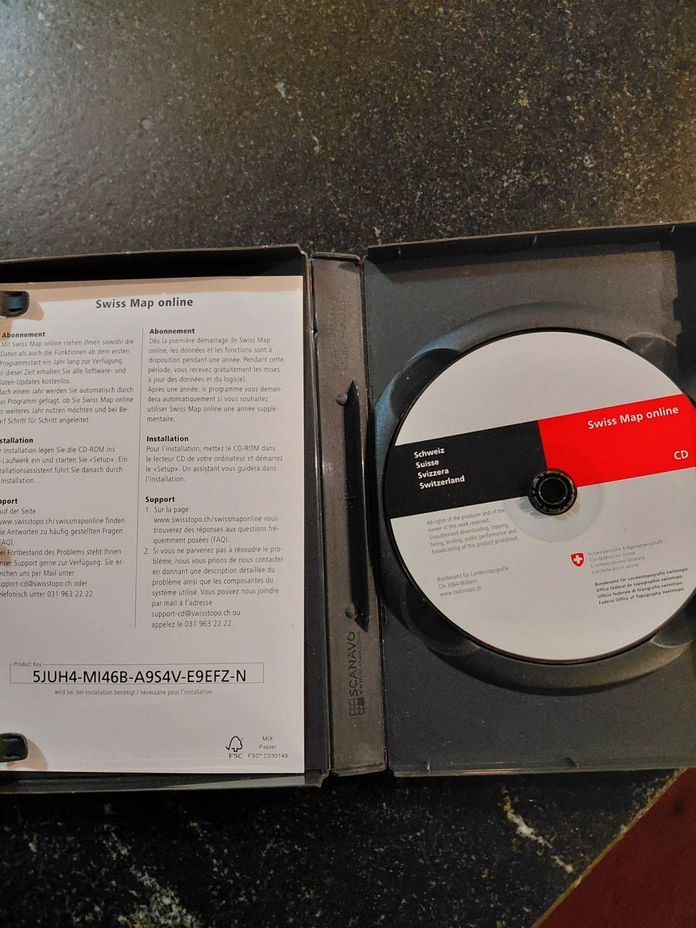 CD: CD Swiss Map online – Usato da Bürchen venduto da fmr_v826 1