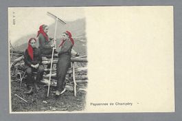 PAYSANNES DE CHAMPÉRY, *