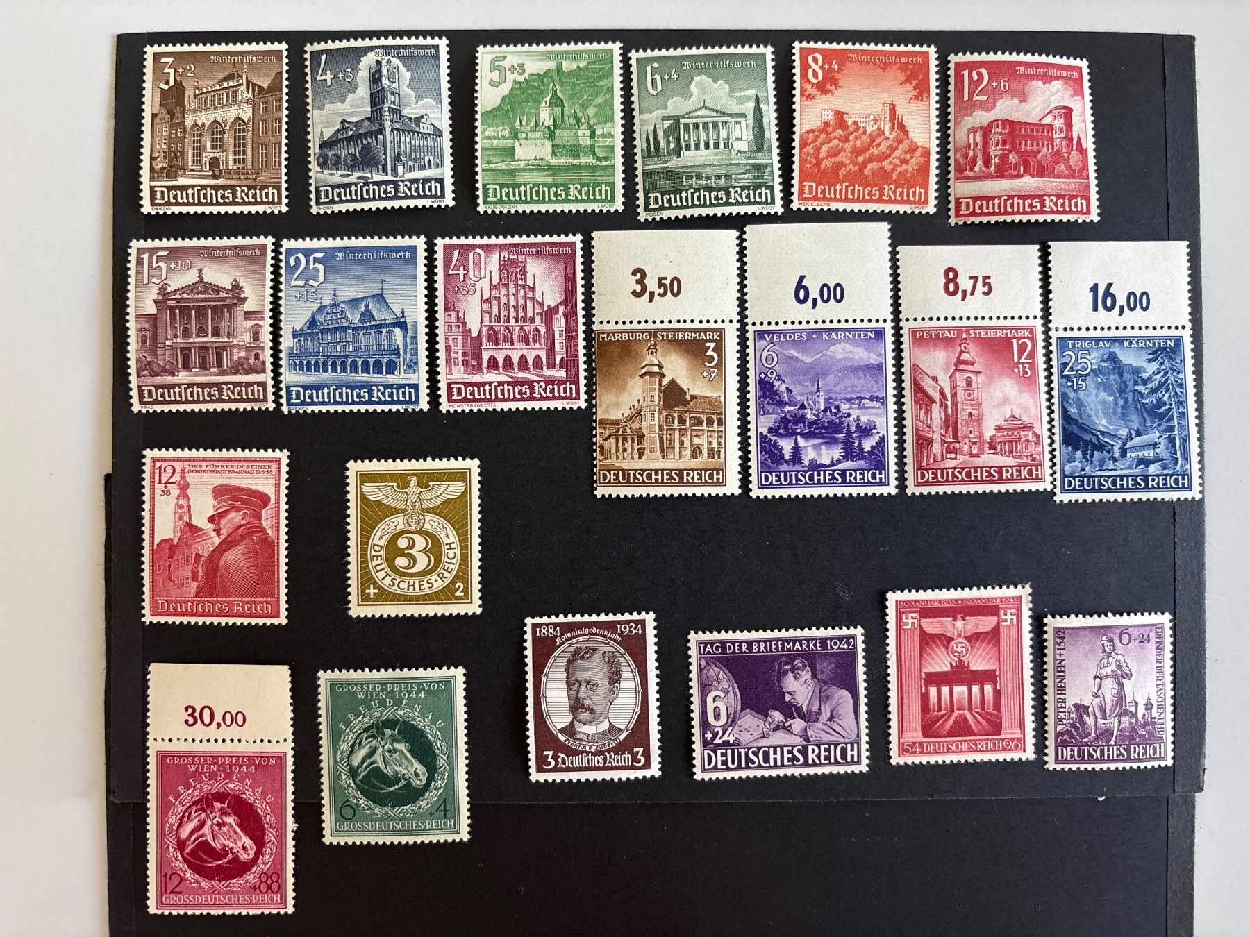 Alle Briefmarken: Lot Marken Deutsches Reich – Neu (gemäss Beschreibung) aus Adliswil von derrick0825