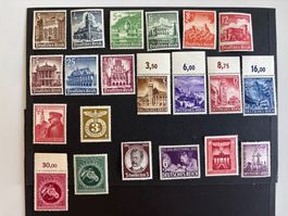 Lot Marken Deutsches Reich