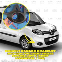 Renault Kangoo II Facelift Nebelscheinwerfer-Gitter li