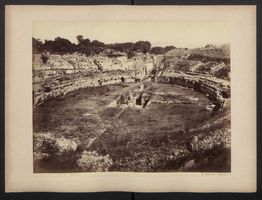 Fotografie Siracusa, Anfiteatro Romano d