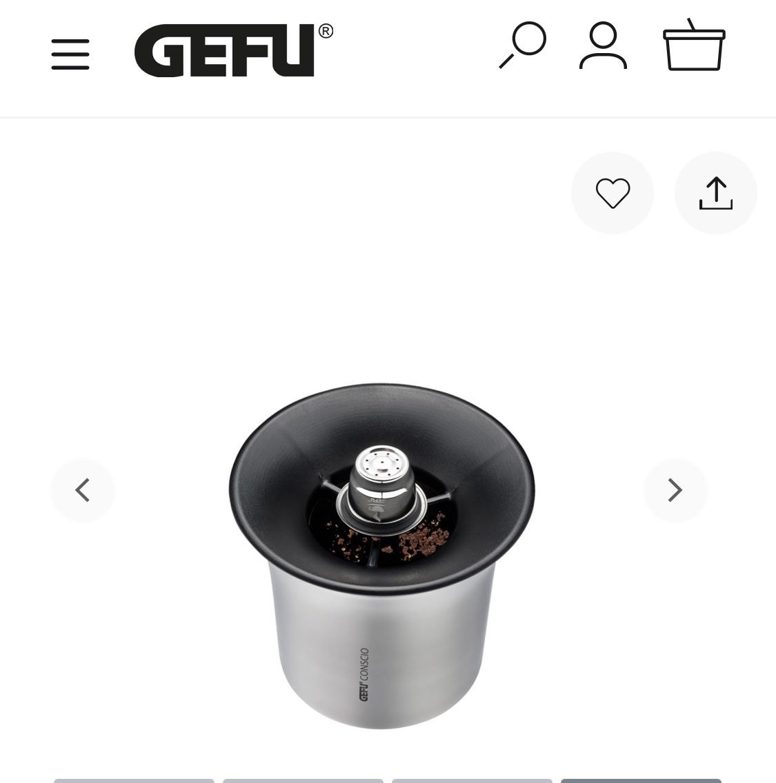 Komplettküchen: Gefu CONCISO Kaffeesatzbehälter und Kapselhalter Neu – Neu und originalverpackt aus Wohlen AG von kissne4 2