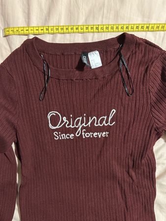 Longsleeve, bordeaux im guten Zustand
