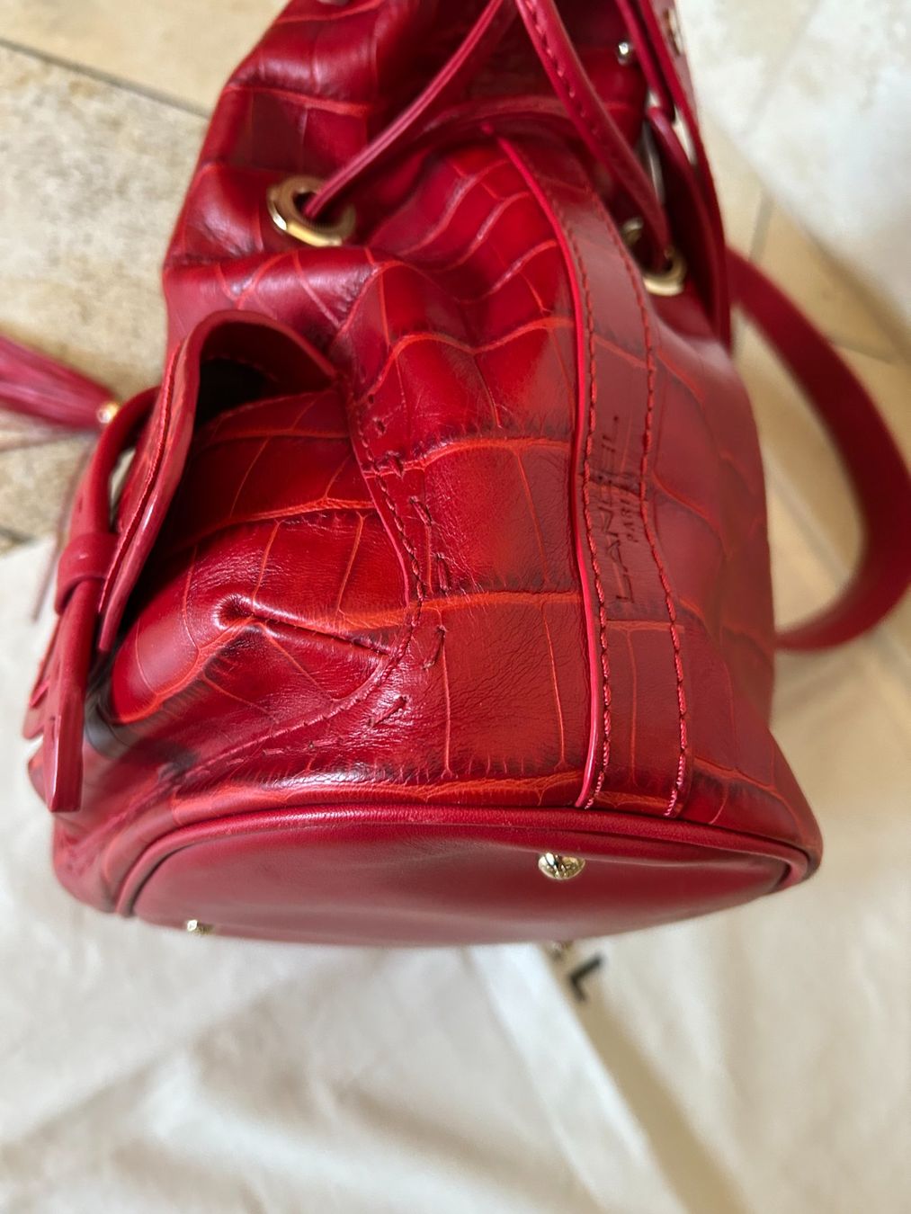 Lancel Taschen für Damen: Lancel Premier Flirt croco – Gebraucht aus Porrentruy von Craps1 7
